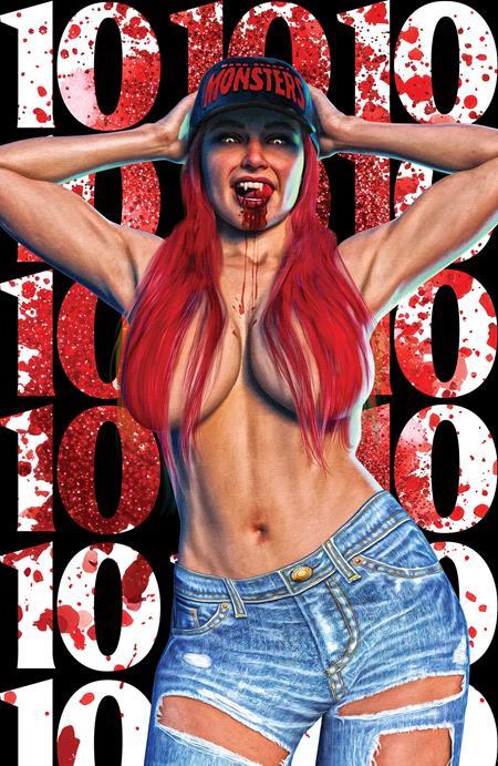 MARK SPEARS MONSTERS #10 CVR F MARK SPEARS INC 1:50 FANGIRL SPOT FOIL VAR (FREE) (NET)