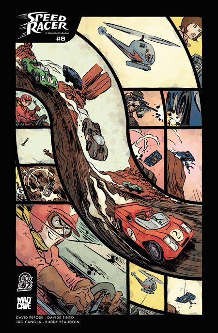 SPEED RACER #8 CVR B JESSE LONERGAN VAR