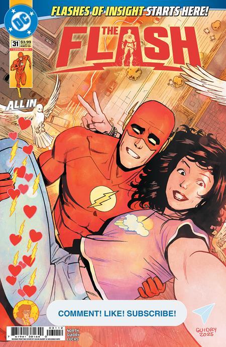 FLASH #31 Second Printing Cvr A Gavin Guidry