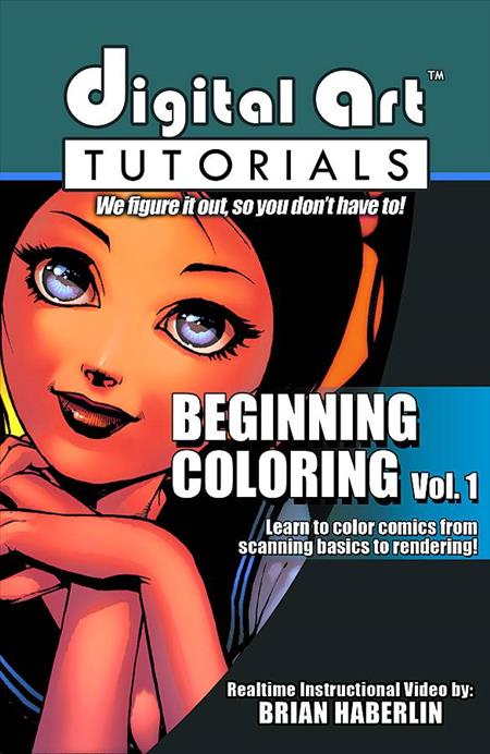 DIGITAL ART TUTORIALS BEGINNING DIGITAL COLORING CDROM VOL 0