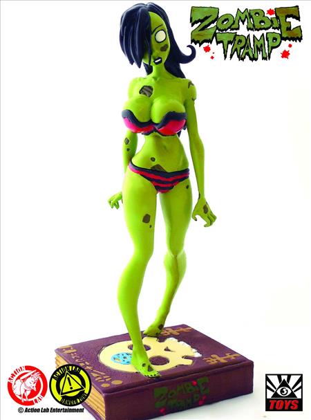 ZOMBIE TRAMP SIGNED & NUMBERED STATUE