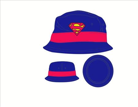 DC COMICS SUPERMAN BUCKET HAT M/L (C: 1-1-2)