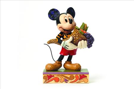 DISNEY TRADITIONS AUTUMN MICKEY MOUSE FIG (C: 1-1-2)