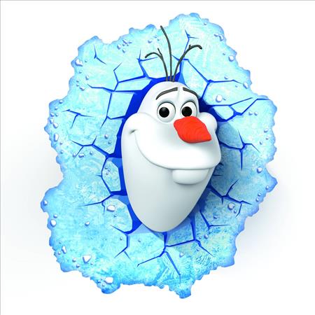 DISNEY FROZEN OLAF 3D LIGHT