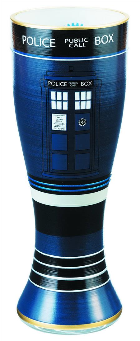 DOCTOR WHO 20 OZ HAND PAINTED GLASS (C: 1-1-2)
