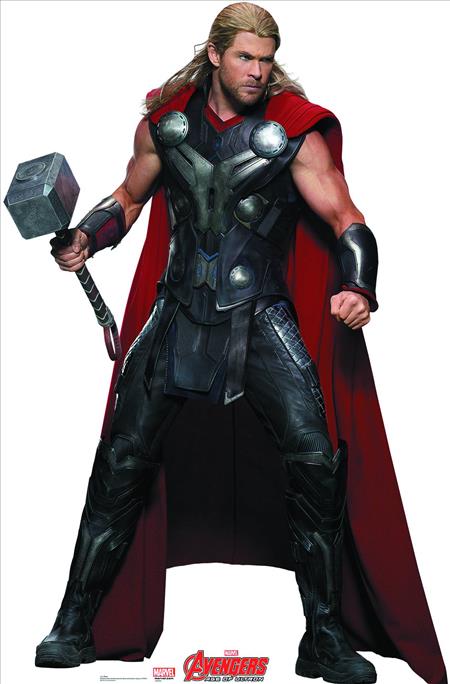 AVENGERS AGE OF ULTRON THOR LIFE-SIZE STANDUP (C: 1-1-2)