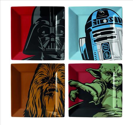 SW ICONIC CHARACTER GRAPHICS 4PC PLATE SET (C: 1-1-2)