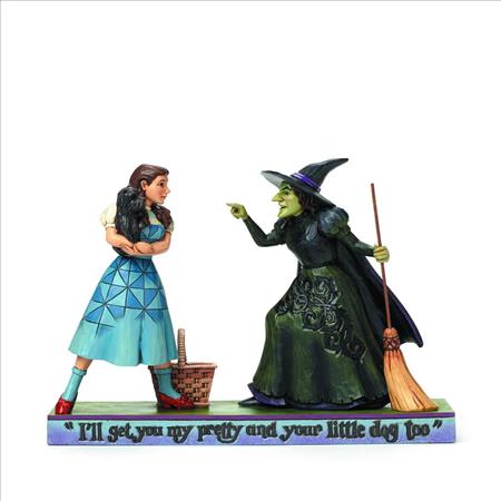 WIZARD OF OZ JIM SHORE DOROTHY W/WICKED WITCH FIG (C: 1-1-1)