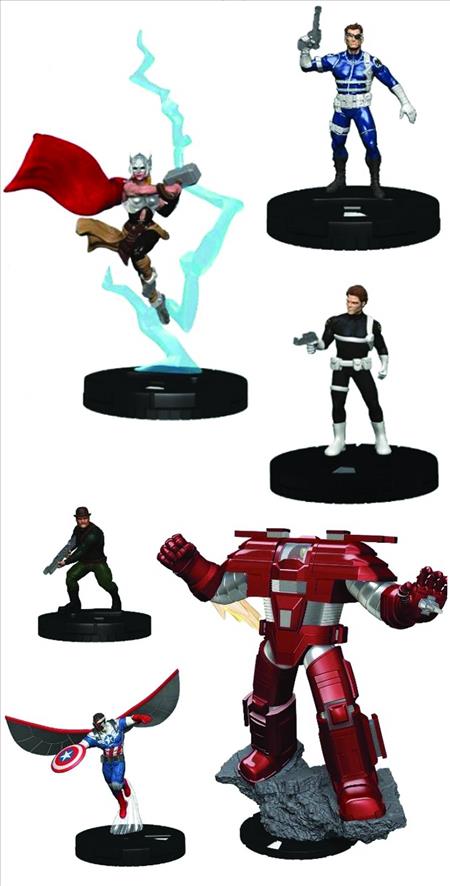 MARVEL HEROCLIX NICK FURY AGENT SHIELD BOOSTER BRICK (C: 1-1