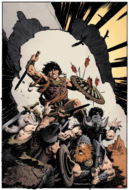 Conan The Slayer #1 30Th Annv Schultz Var Cvr - Discount Comic Book Service