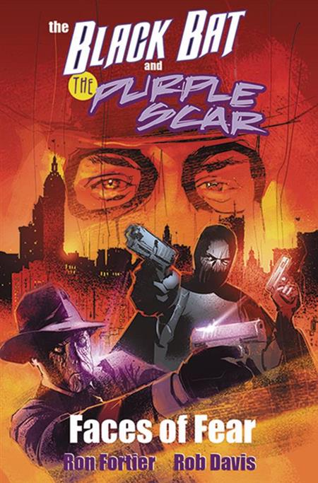 Black Bat & Purple Scar Illustrated Novel - Discount Comic Book Service