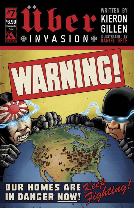 UBER INVASION #7 PROPAGANDA POSTER CVR (MR)