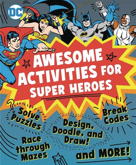 AWESOME ACTIVITIES FOR SUPER HEROES SC (C: 0-1-0)