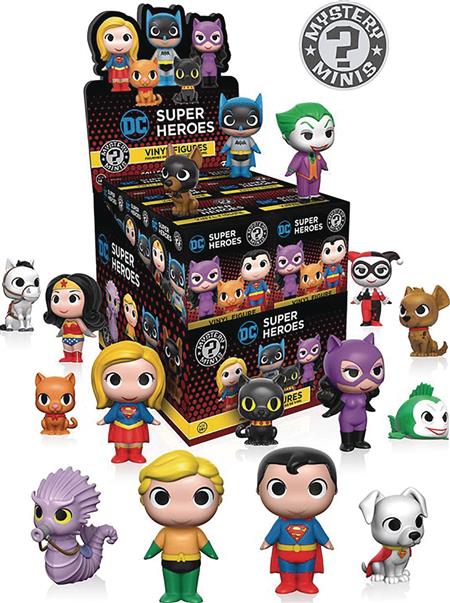 MYSTERY MINIS DC HEROES & PETS SERIES 1 12PC BMB DISP (C: 1-