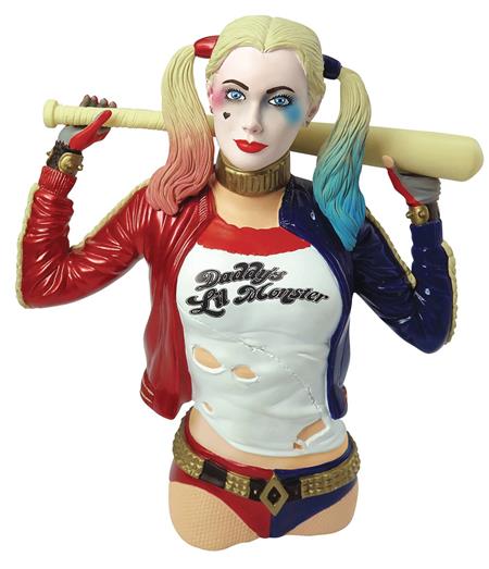 SUICIDE SQUAD HARLEY QUINN BUST BANK (C: 1-1-2)