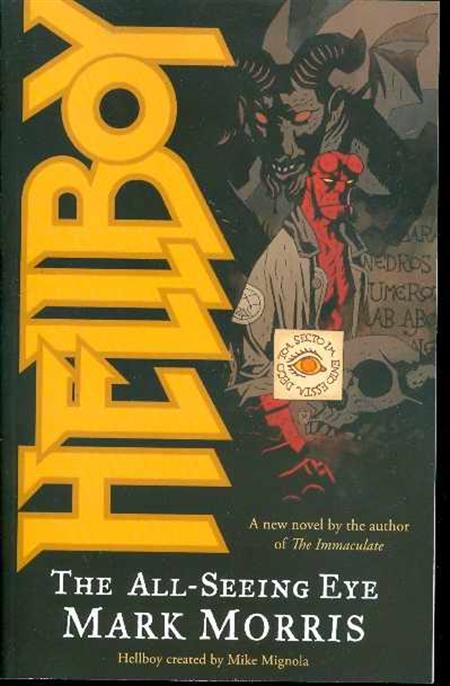 HELLBOY THE ALL SEEING EYE NOVEL