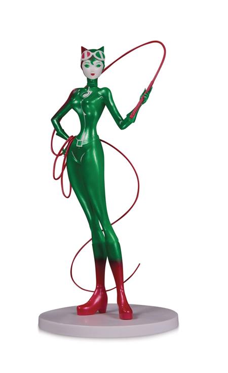 DC ARTIST ALLEY CATWOMAN SHO MURASE HOLIDAY PVC FIG