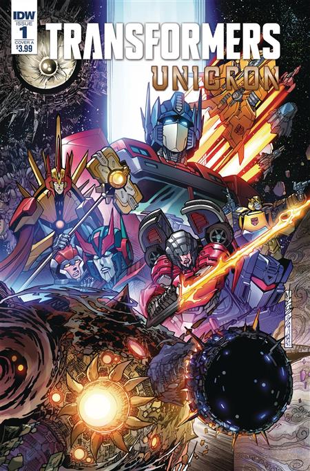 TRANSFORMERS UNICRON #1 (OF 6) CVR A MILNE