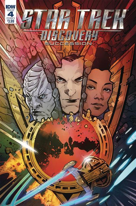 STAR TREK DISCOVERY SUCCESSION #4 CVR A HERNANDEZ