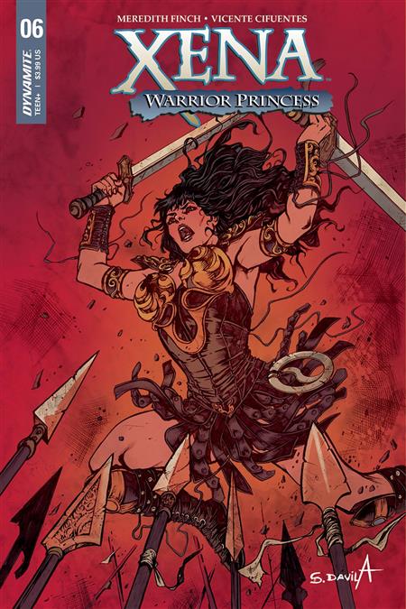 XENA #6 (OF 5) CVR A DAVILA