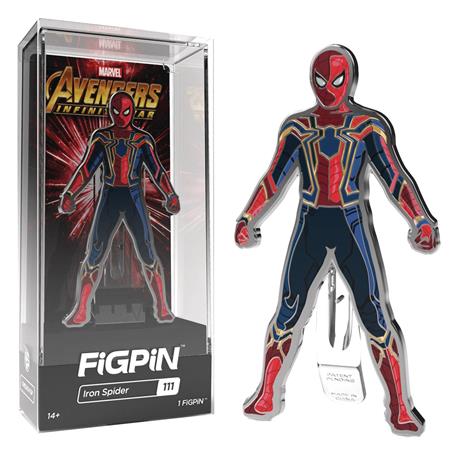 FIGPIN MARVEL AVENGERS IW SPIDER-MAN FIGURE PIN 6PC CASE (C:
