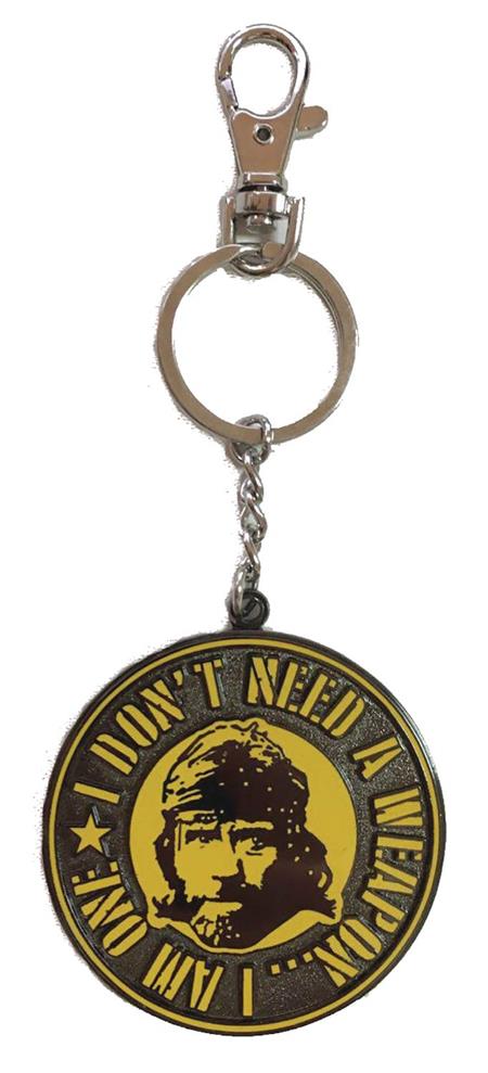 TOUGH GUY MISSING IN ACTION FACE WEAPON METAL KEYCHAIN (C: 1