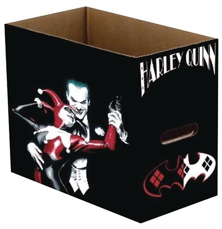 DC COMICS JOKER & HARLEY QUINN 5 PK SHORT COMIC STORAGE BOX