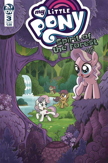 MY LITTLE PONY SPIRIT OF THE FOREST #3 (OF 3) CVR A HICKEY (