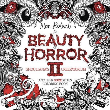 BEAUTY OF HORROR GOREGEOUS COLORING BOOK TP VOL 02