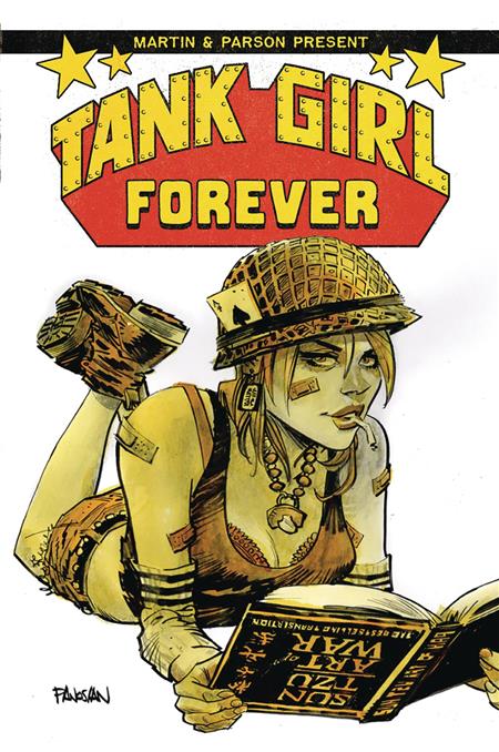 TRAVEL CARD HOLDER Recycled Tank Girl Comic Book Page in Pvc 