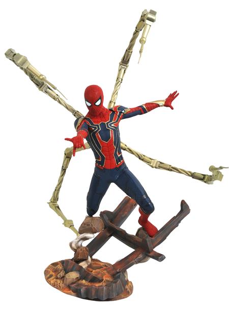 MARVEL PREMIERE AVENGERS 3 IRON SPIDER-MAN STATUE (C: 1-1-2)