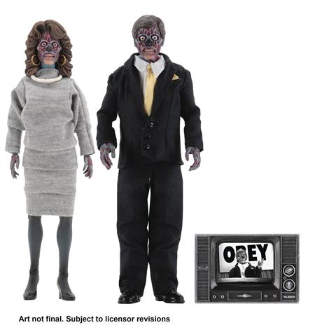 THEY LIVE ALIENS 8IN RETRO AF 2PK (C: 1-1-2)