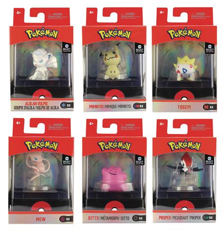 POKEMON SELECT COLL 2IN FIG W/CASE ASST WAVE 2 (C: 1-1-2)