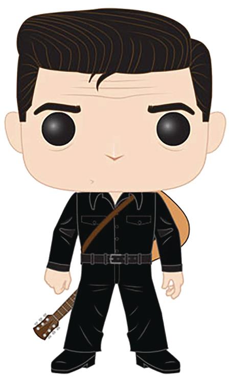 POP ROCKS JOHNNY CASH IN BLACK VINYL FIGURE (C: 1-1-2)