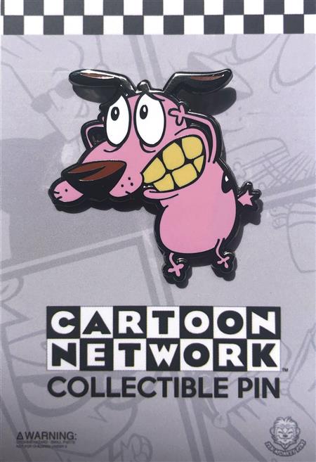 COURAGE THE COWARDLY DOG DISTRESSED COURAGE PIN (C: 1-1-2)