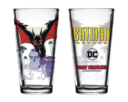 TOON TUMBLERS BATMAN BEYOND PINT GLASS (C: 1-1-2)