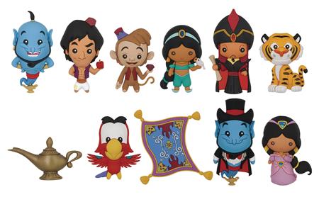 DISNEY ALADDIN 3D FOAM FIGURAL KEYRING 24PC BMB DS (C: 1-1-2