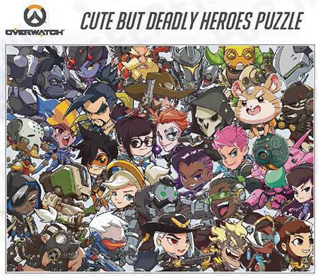 OVERWATCH CUTE BUT DEADLY HEROES 1000PC PUZZLE (C: 1-1-2)