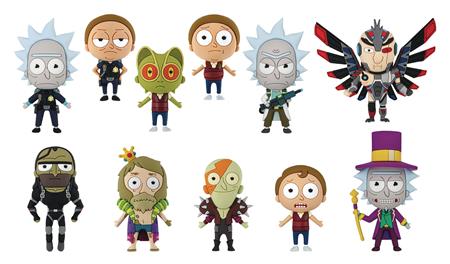 RICK AND MORTY SERIES 3 FIGURAL KEYRING 24PC BMB DS (C: 1-1-