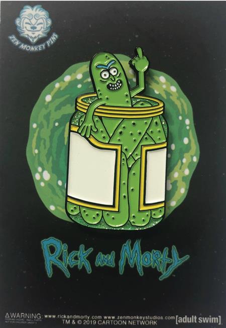 RICK AND MORTY PICKLE RICK JAR PIN (C: 1-1-2)