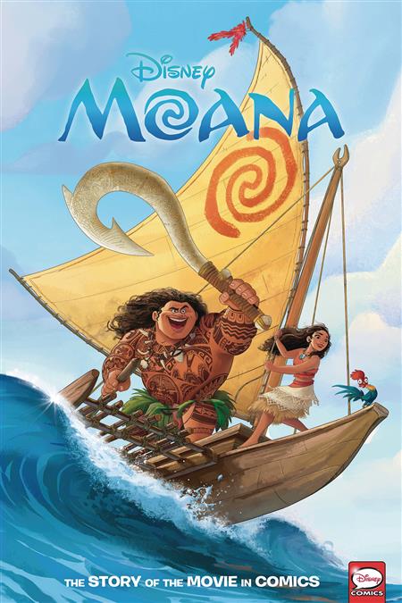 Disney Moana Story Of The Movie In Comics Hc C 1 1 2 Discount Comic Book Service