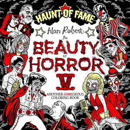 BEAUTY OF HORROR COLORING BOOK VOL 05 HAUNT OF FAME (C: 0-1-