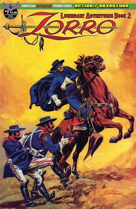 ZORRO LEGENDARY ADVENTURES BOOK 2 #1 MAIN CVR (C: 0-1-0)