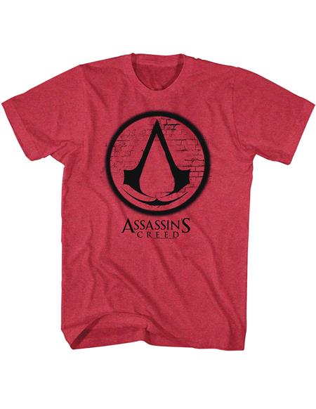 ASSASSINS CREED LOGO RED T/S SM (C: 1-1-2)