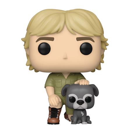 POP CROCODILE HUNTER STEVE IRWIN W/ SUI VINYL FIG (C: 1-1-2)