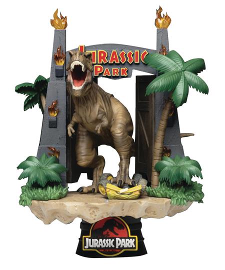 JURASSIC PARK DS-088 PARK GATE D-STAGE 6IN STATUE (C: 1-1-2)