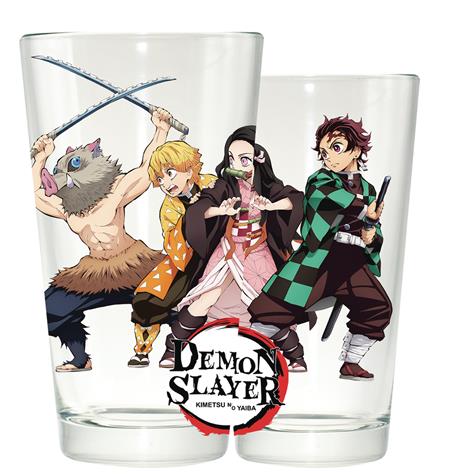DEMON SLAYER CHARACTER CLEAR PINT GLASS (C: 1-1-2)
