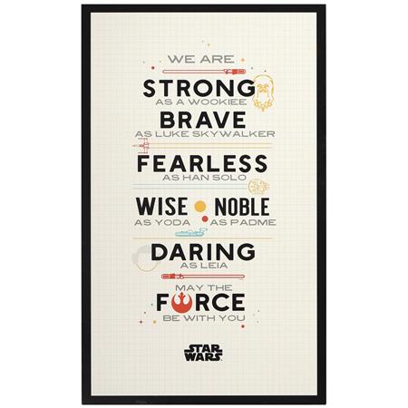 STAR WARS CONSTITUTION 25IN WOOD WALL ART (C: 1-1-2)