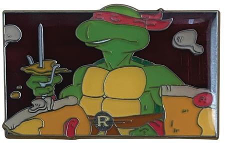 TMNT RAPHAEL IS COOL BUT CRUDE PIN (C: 1-1-2)