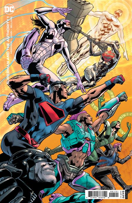 SUPERMAN AND THE AUTHORITY #1 (OF 4) CVR B BRYAN HITCH VAR